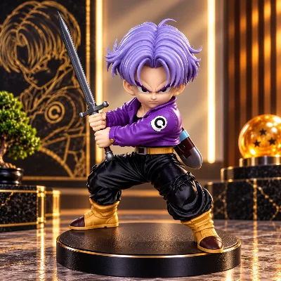 טראנקס – דמות אספנות מ־Dragon Ball עם חרב