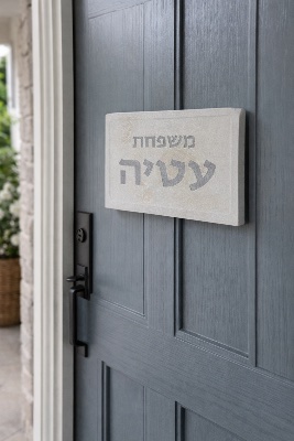 שלט לבית